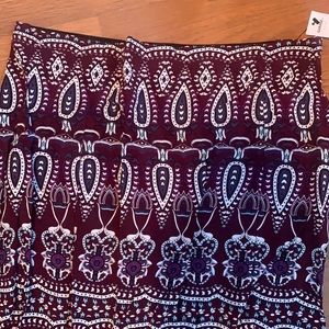 Double slit maxi skirt! Never worn, tags still on.